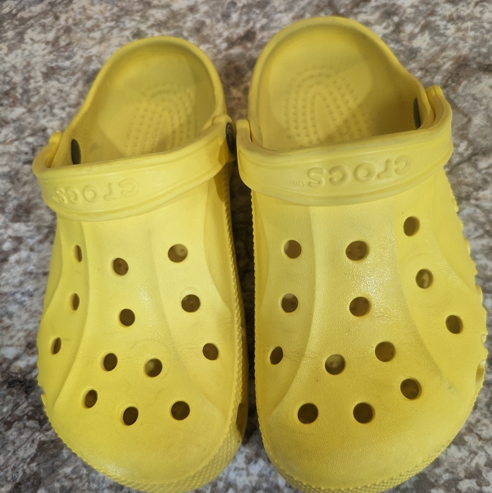 Yellow Baya Crocs